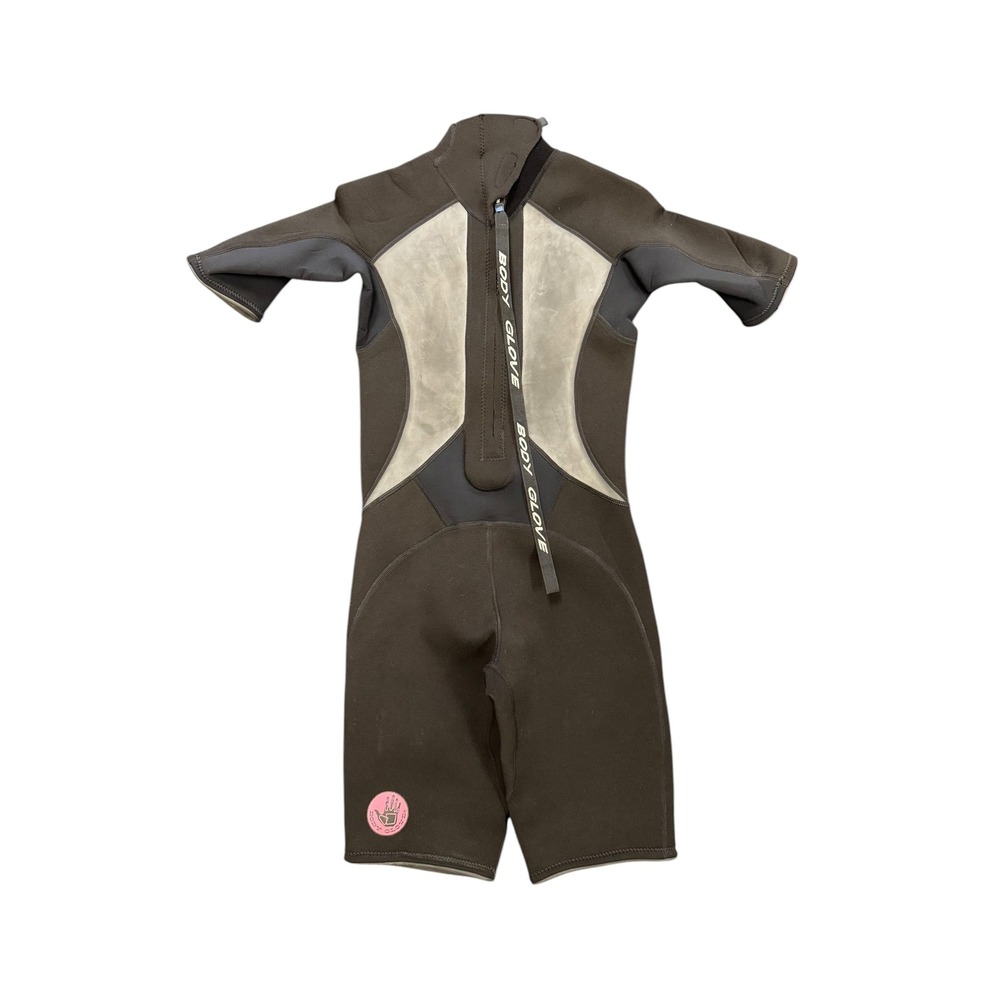 Body Glove Wetsuit Womens 9/10 Black Gray NEW 2/1mm Short Sleeve Back Zip - Picture 8 of 9